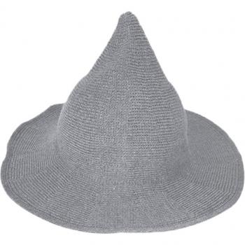 Faltbare Kappe für Damen, Halloween Hexen-Hut