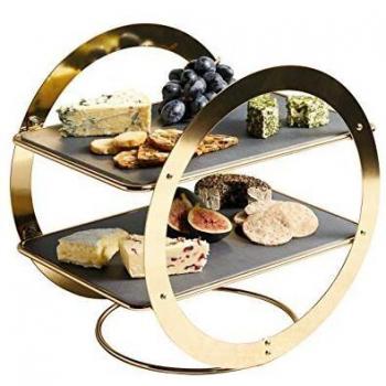 Artesa's Black Wheel-Frame Serving Tray