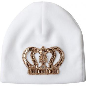 Sombrero de Invierno para Bebés con Diseño de Corona
