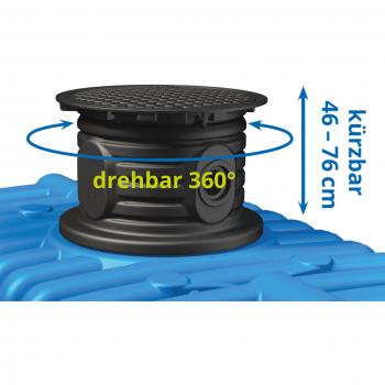 Nádrž 4rain Flat na dešťovou vodu 5000 l