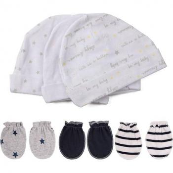 Casquette en coton doux unisexe 3-6 mois