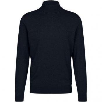 Bugatti Troyer Kaschmir‑Wolle Rollkragenpullover mit Rippenbündchen