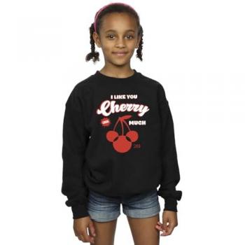 Disney 3-4 Year Olds Black Mickey Mouse Cherry Pullover