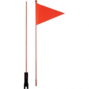 20x30CM Kids Bicycle Safety Flag with Triangular Pole