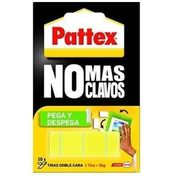 Cinta Doble Cara Pattex Blister 10 Tiras 20 X 40 Mm Precorta