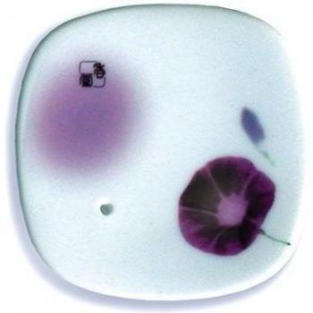 Morning Glory Brown Incense Tray by Nippon Kodo