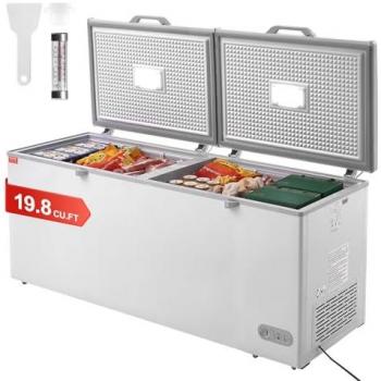 Congélateur 561 L avec 4 Paniers Amovibles