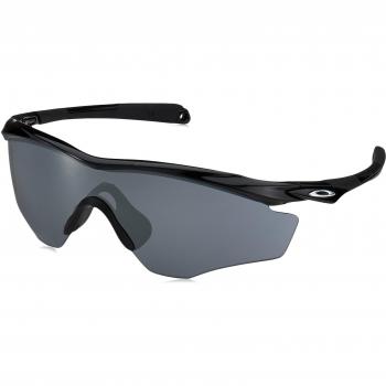 Oakley Men’s MOD 9343 SUN M2 XL Black Iridescent Polarized Glasses