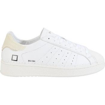 Her D.A.T.E. White Leather Athletic Shoes – Size 6
