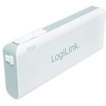 LogiLink Powerbank PA0124, 10.000 mAh, IP44, 2x USB