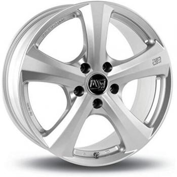 Cerchi in lega MSW19 7x17 ET45 5x114.3 full silver