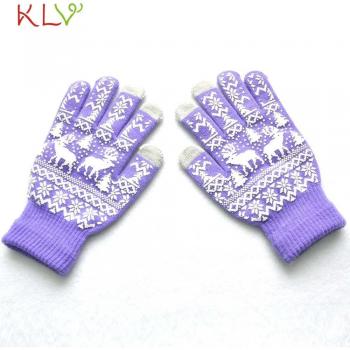 Mitaines à motifs saisonniers, édition automne/hiver pour femmes et hommes