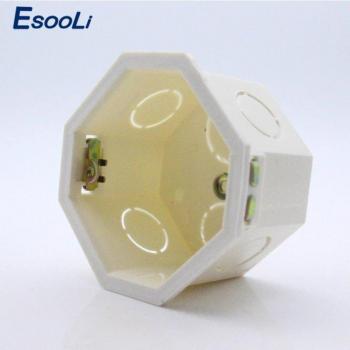 Esooli EU Cassette Wall Mounting Box for Switch and Socket