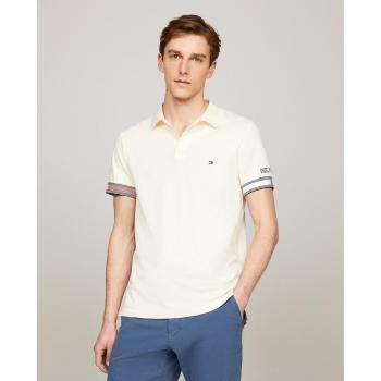 Polo Masculino Tommy Hilfiger con Detalles en las Mangas