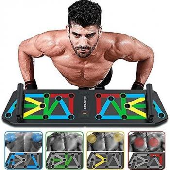Unisex Push Up Brett Surfree – Kompaktes Trainingsgerät 13‑in‑1