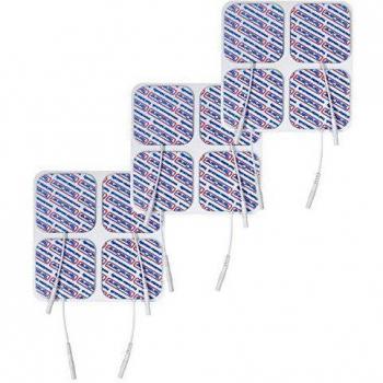 TensCare TENS Electrode Pads, 50x50 mm, 3 Packs of 4, Total 12 Pads E-CM5050