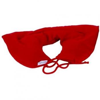 Rotes Kirschkern‑Nackenkissen „Hörnchen“ – 1 Packung