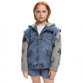 Chaqueta vaquera combinada niño Desigual