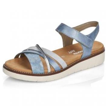 Sandali REMONTE – Design Sandalo in Blu Fumo