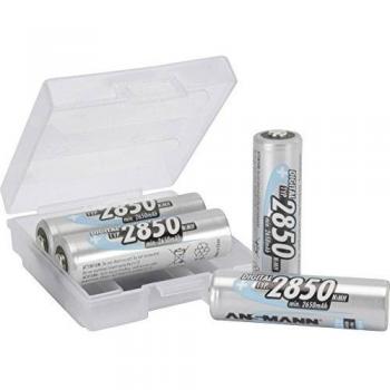 Ansmann Mignon AA NiMH 2850mAh Akku-Set mit Batterienbox