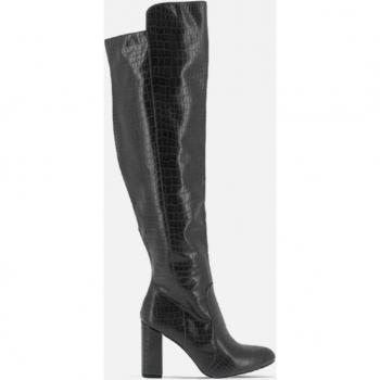 Blogger Botas Negras de Mujer con Caña Alta