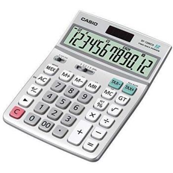 Casio DF-120ECO-W-EH Calculatrice de Poche Gris