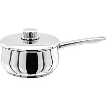 Stellar 1000 S104 Stainless Steel Saucepan with Lid 14cm