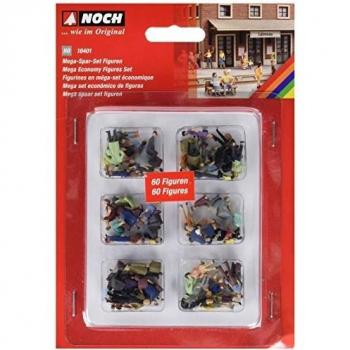 NOCH H0 Passanten, bemalt, sitzend, stehend