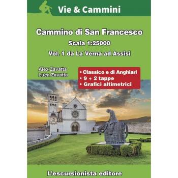 Cammino di San Francesco scala 1:25.000
