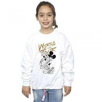 Mickey's Globe-Trotting Graphic Pullover