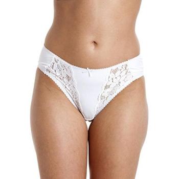 Sheer Floral Lace Mesh Three-Piece Set – Size 18-20