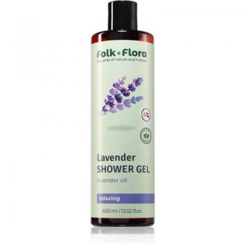 Lavender Relaxing Shower Gel 400 ml Folk & Flora