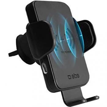 Supporto auto 15W ricarica wireless SBS