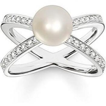 Thomas Sabo Damenring 925 Silber Zirkonia weiß Gr. 54