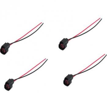 Connecteur faisceau injecteur 4 en 1 – Chevrolet, Ford, Mazda, Volvo – Câble “queue de cochon”