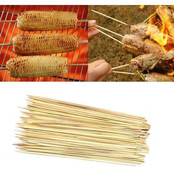 Non-Toxic Bamboo BBQ Skewers – 85 Pack, 15/20/25/30 cm, Ready-to-Use Stick Set