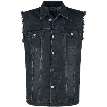 Chaleco Life of An Easy Rider de Black Premium by EMP 7XL Gris