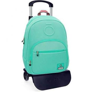 Mochila con carro Enso Basic 46 cm Turquesa