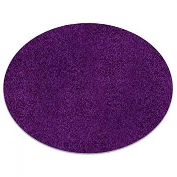 Tappeto Eton Viola Rotondo 133 cm