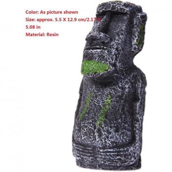 Underwater Landscaping Easter Island Statue