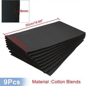 9pcs/12pcs 50cm*30cm Vehicle Sound Deadening Insulation