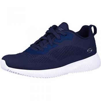 Skechers Damen BOBS Squad Sneaker, Navy, 38 EU