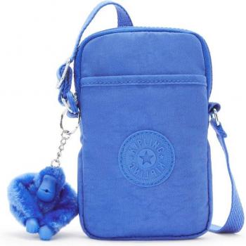 Bolso para móvil Kipling Tally en azul unisex con cremallera