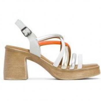 Sandalias de Mujer PORRONET SANDALIAS BLANCAS TACON BLANCO