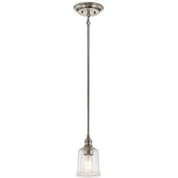 Pewter Finish Ceiling Pendant Fitting – 60W LED E27 Bulb
