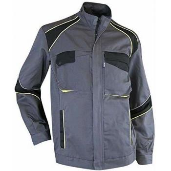 Jacke LMA grau/rot T.xs