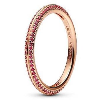 Anillo Pandora ME en Pavé Rojo