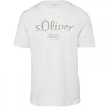 Statement-Print T-Shirt aus reiner Baumwolle