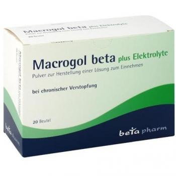 Macrogol Beta Plus Elektrolytpulver 20 Sachets