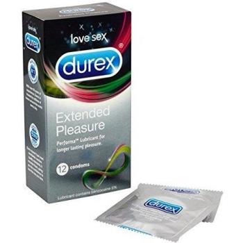Durex Extended Pleasure, 2 x 12 Pack of Condoms